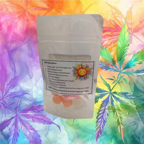 CBD Fruit Pastilles Gummies 200mg (10x20mg)