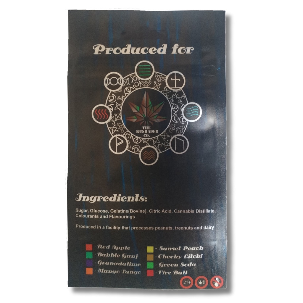 Candy Freaks Ghoulish Gummies - Bubbleganj 120mg (4x30mg)