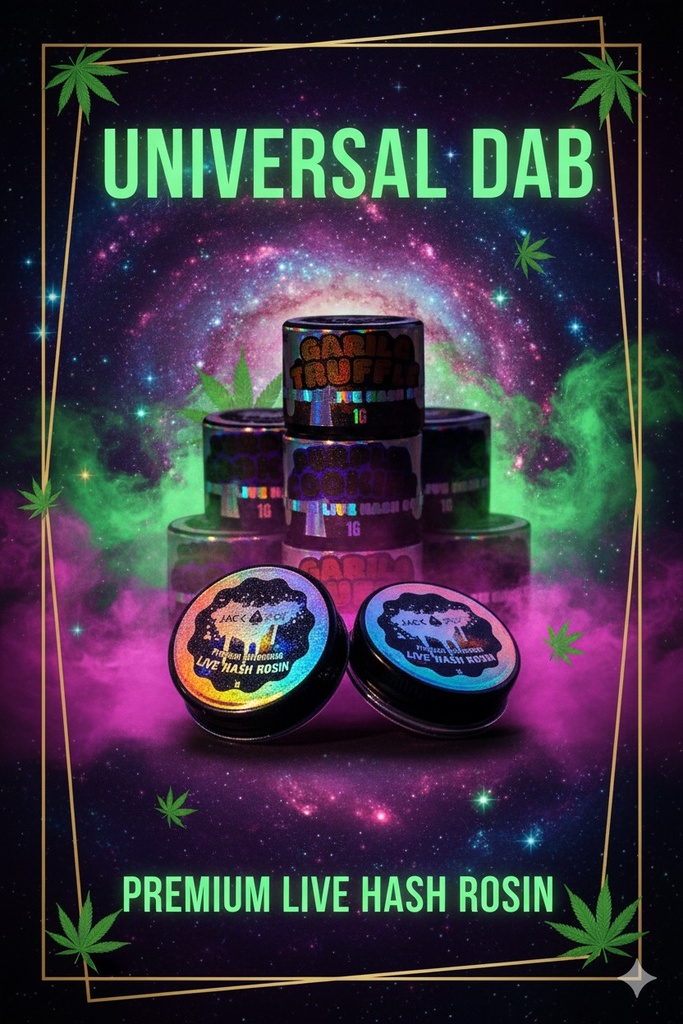 Live Hash Rosin 1g - Garlic Truffle (Hybrid)
