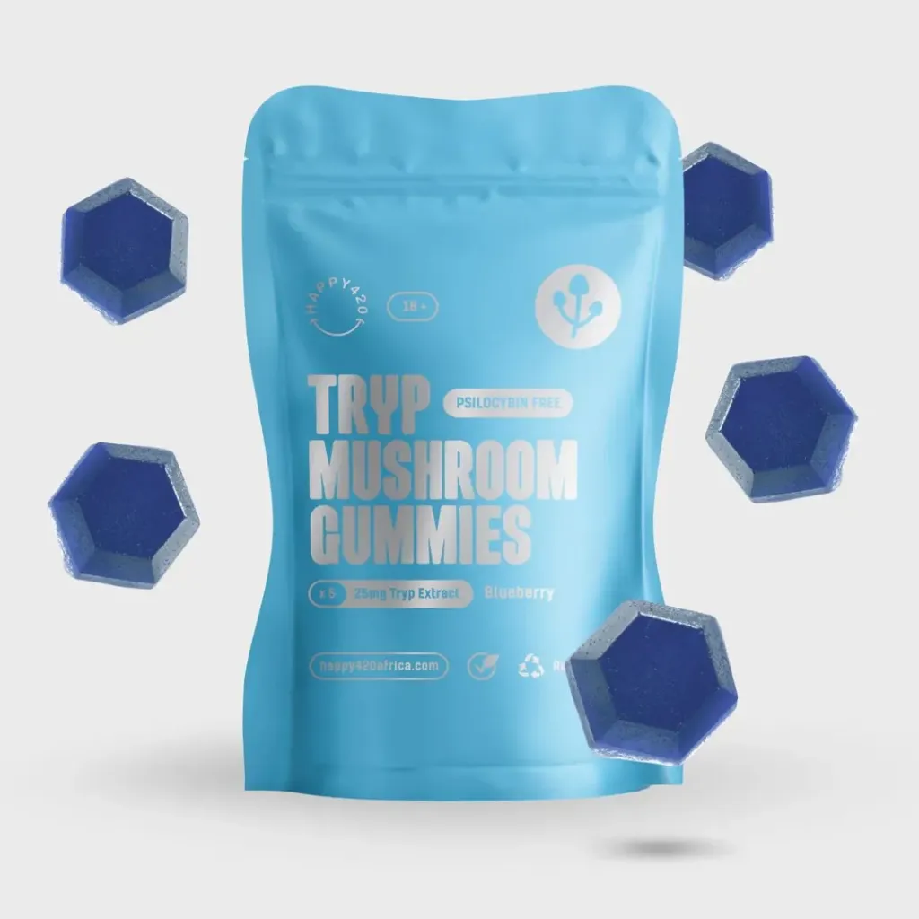 Tryp Mushroom Gummies - Blueberry 125mg (5x25mg)