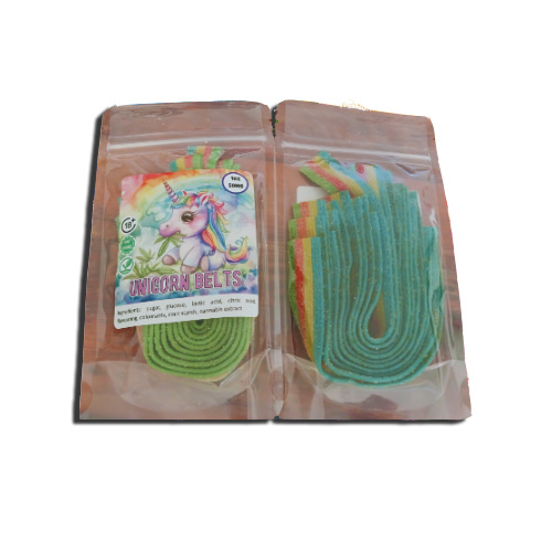 Vegan Gummies - Unicorn Belts 500mg (10x50mg)